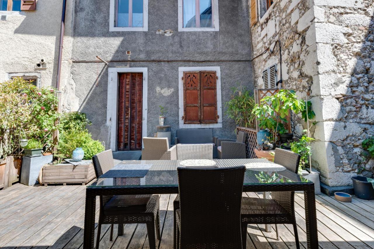 Апартаменты La Terrasse Du Vieil Анси Экстерьер фото